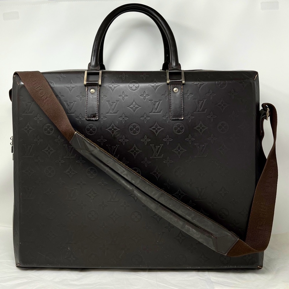 Louis Vuitton Ricky Monogram Glacé Deep Brown Carry-On